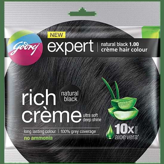 Godrej Expert Rich Creme Natural Black, 20 gm