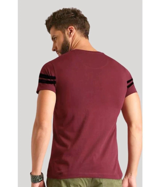 Forbro Maroon Cotton Slim Fit Mens Sports T-Shirt ( Pack of 1 ) - None