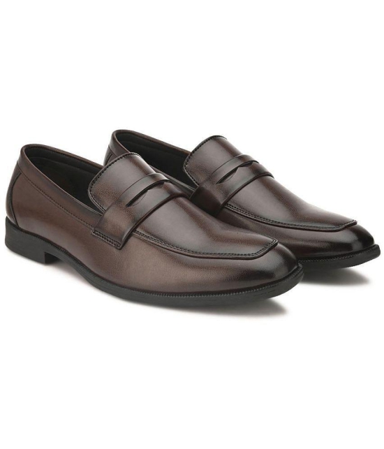 Fentacia - Brown Men's Mocassin Formal Shoes - None