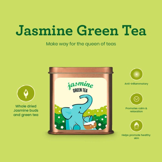 Jasmine Green Tea - Tea Bags-Pack of 45