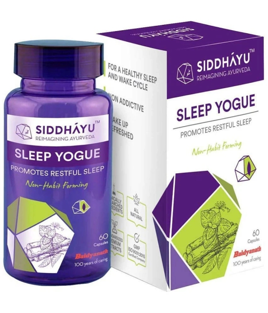 Baidyanath Sleep Yogue Capsules Tablet 60 no.s Pack of 1