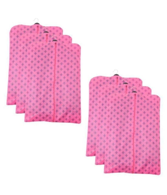 PrettyKrafts Foldable Non Woven Coat Cover (Set of 6 pcs) -