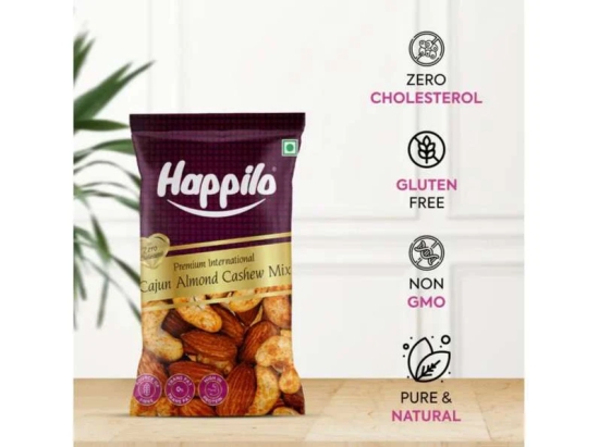 Happilo Premium International Cajun Almond Cashew Mix 18g