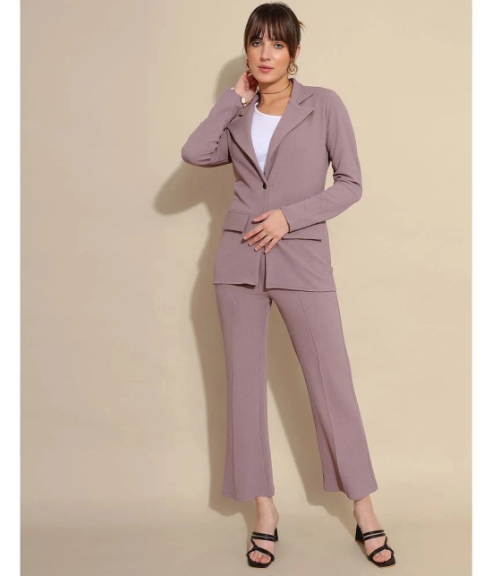 Selvia Mauve Dyed Pant Top Set - None