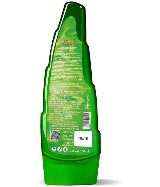 WOW Skin Science Aloe Vera Gel - 150 mL