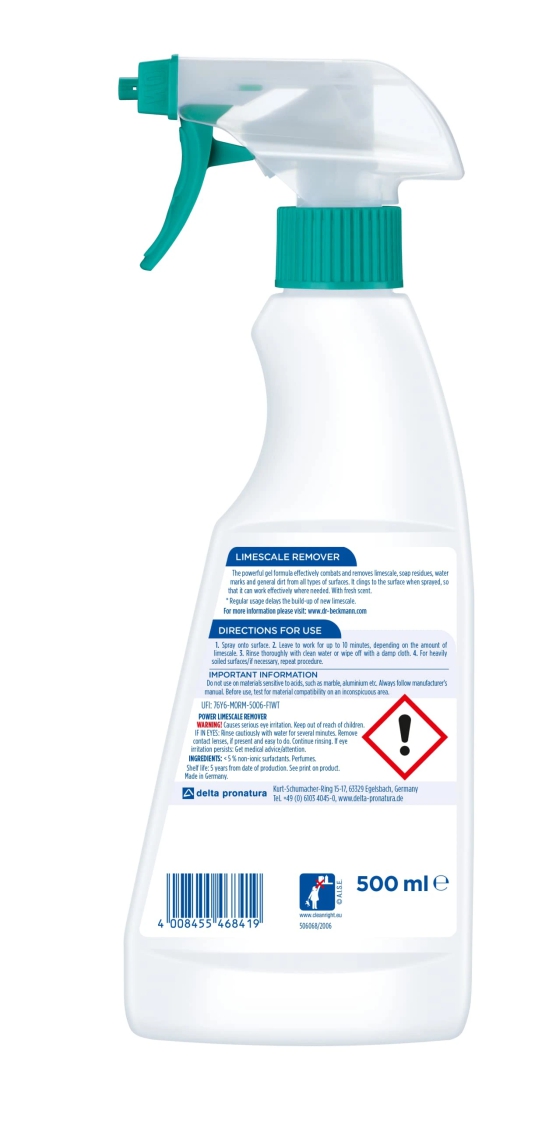 Dr Beckmann Limescale Remover, 500 Ml