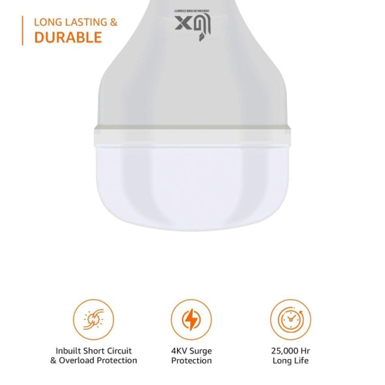 UBX 30W LED Bulb, High Wattage Jumbo Led Bulb 30 Watt Cool Day Light