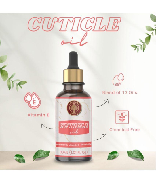 Ayurveda Amrita Cuticle oil With VitaminE Hand Gel 30 mL