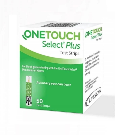 OneTouch Select Plus Test Strips 50's