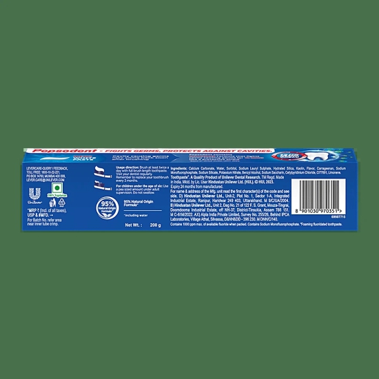 Pepsodent Germicheck 8 Actions Toothpaste, 200 gm