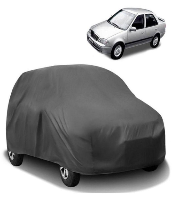 HOMETALES - Grey Car Body Cover For Maruti Esteem Without Mirror Pocket (Pack Of1)