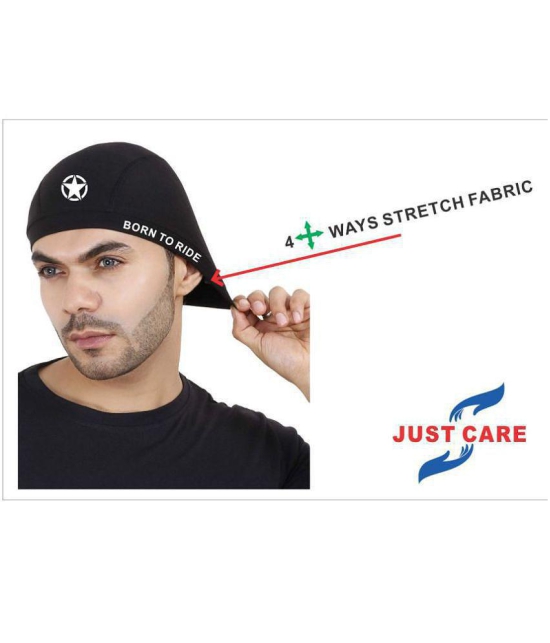 JUST CARE. Black Polyester - Black