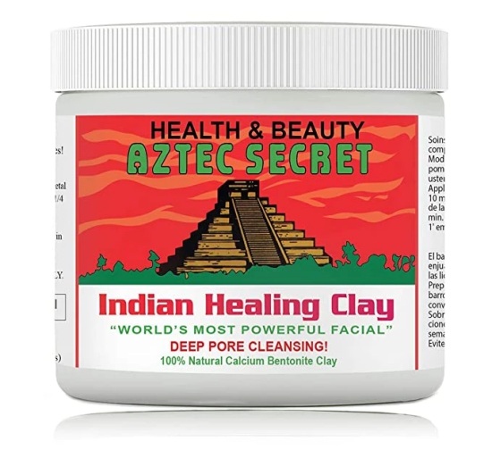 Aztec Secret Indian Healing Clay Deep Pore Cleansing Facial  Body Mask Natural Calcium Bentonite For Open Pores Tanning Pigmenration Black Heads Acne UNISEX-Aztec Secret Indian Healing Clay Deep