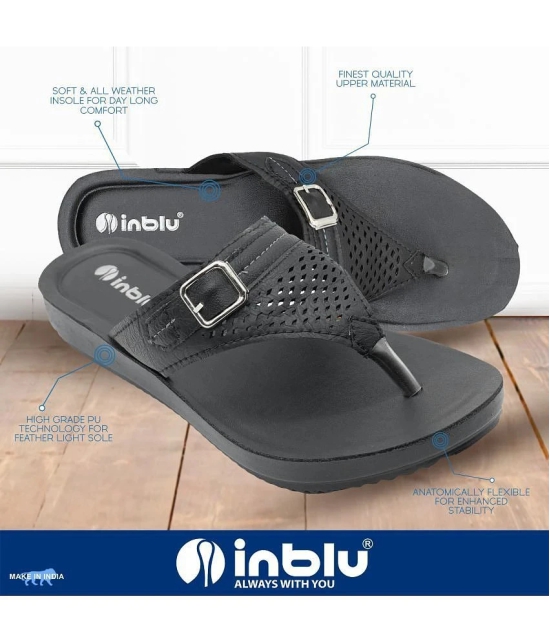 Inblu Black Womens Flats - None