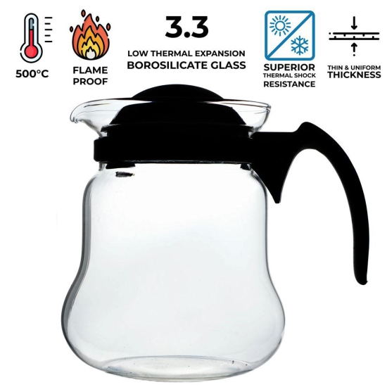 VERTIS Carafe Royale Kettle Teapot Flameproof 1.25 L