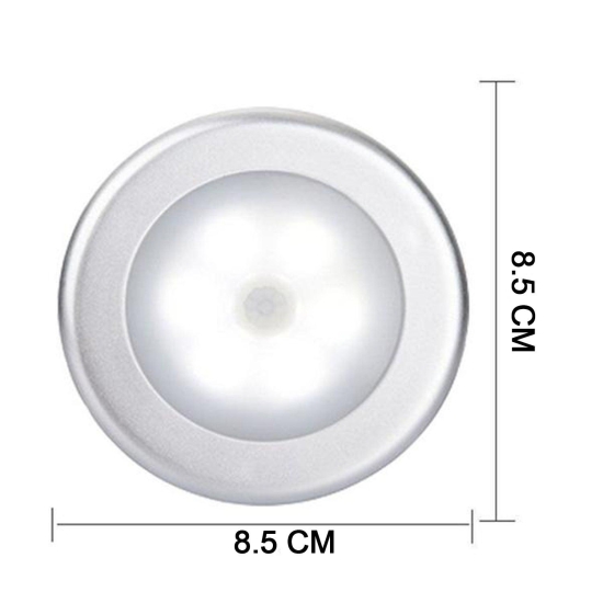 1656 Round Shape 8 LED Motion Sensor Induction Led Light