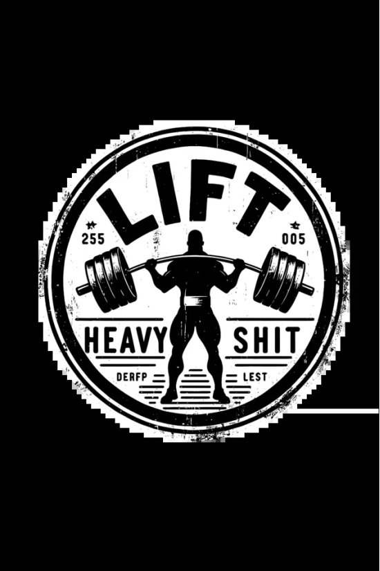 LIFT HEAVY-Coffee Brown / S