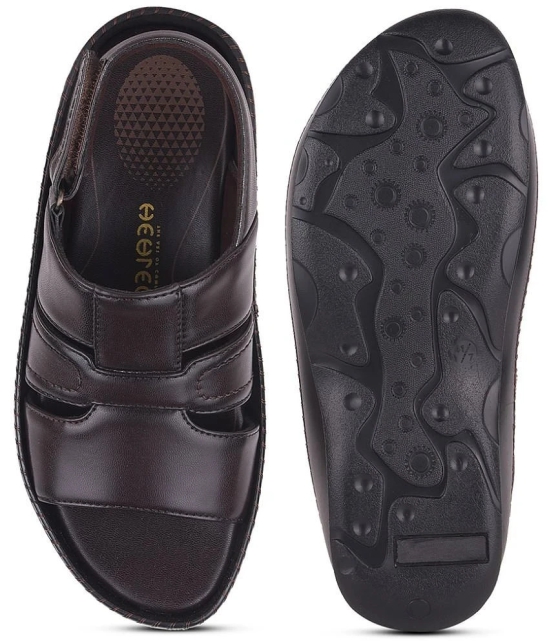 Liberty - Brown Mens Sandals - None