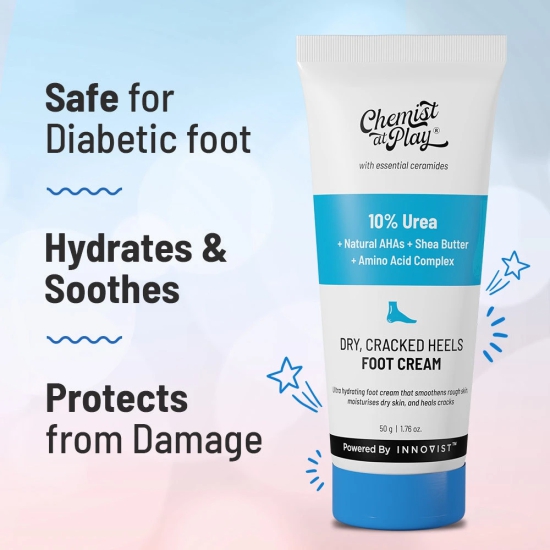 Foot Cream for Cracked Heels & Diabetic Foot