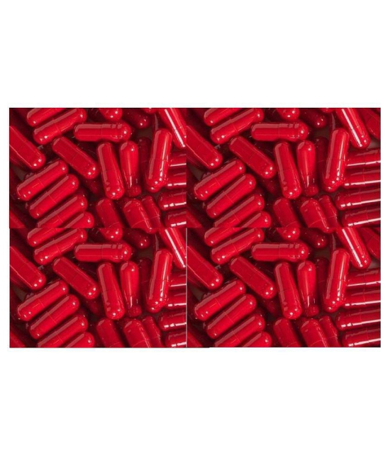 BioMed Empty Gelatin Capsules 00 Maroon 1000 no.s