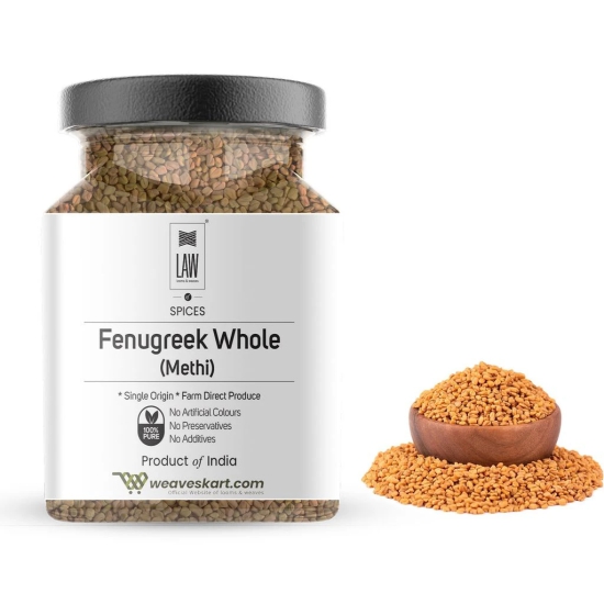 Premium Fenugreek Whole/Methi Whole – 100 gm (Single Origin, Farm Direct Produce, Organically Grown & Made in small batches)