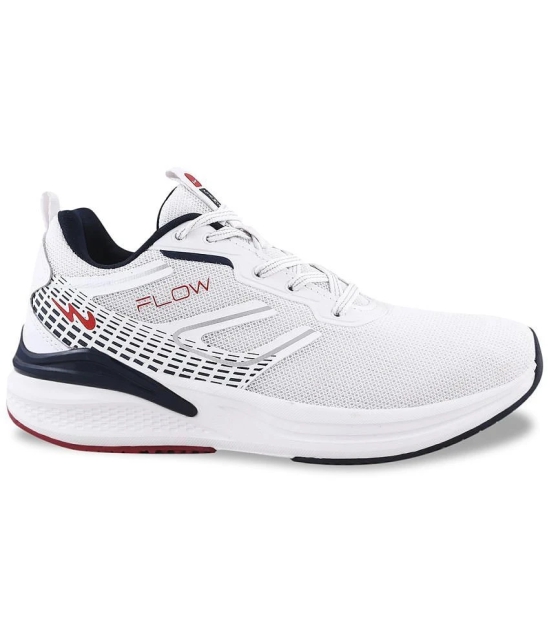 Campus - FLOW PRO White Mens Sports Running Shoes - None