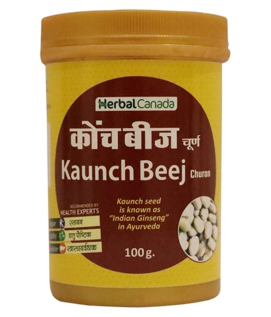 Herbal Canada Kaunch Bheej Powder (Churn) 100g Powder 100 gm Pack Of 2