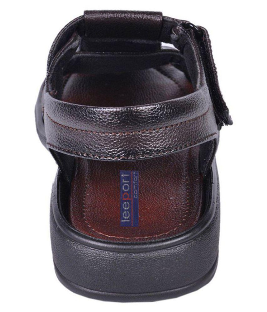 Leeport -   Brown Mens Sandals - 12