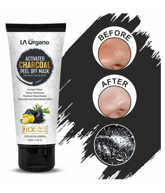 LA ORGANO Peel Off Mask+Aloe Vera Gel Face Peel Off 300 gm Pack of 2