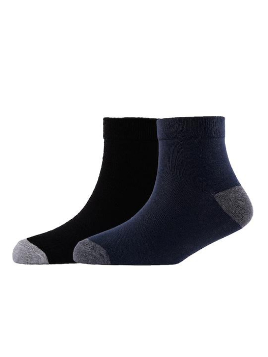 Men Pack Of 2 Cotton Ankle Length Socks