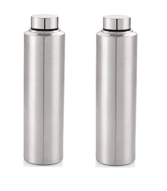 DYNAMIC STORE Dynore Stainless Steel 2 Fridge Bottles 900 ml