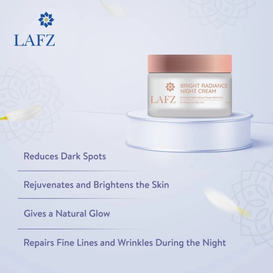 LAFZ BRIGHT RADIANCE DAY CREAM & NIGHT CREAM COMBO for MEN & WOMEN (100 g)