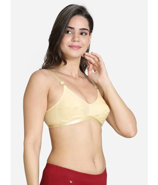 VStar - Nude Cotton Non Padded Womens Everyday Bra ( Pack of 1 ) - None