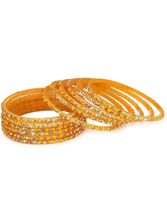 Somil Multicolor Bangle Set ( Pack of 24 ) - None