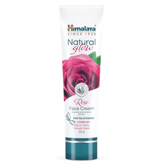 NATURAL GLOW ROSE FACE CREAM 50G IND 50 gm