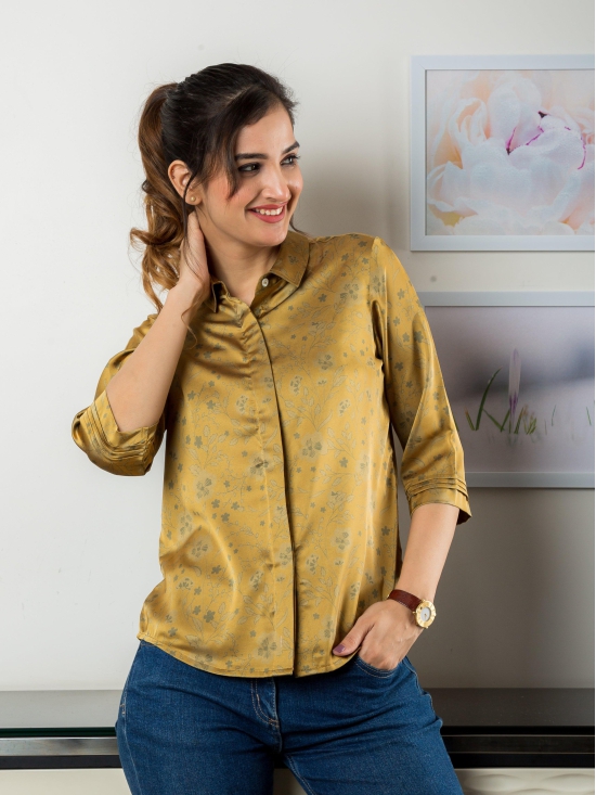 Rumi Satin Shirt-XL