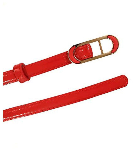 Livosorb, Dehradun Red PU Casual Belt - None