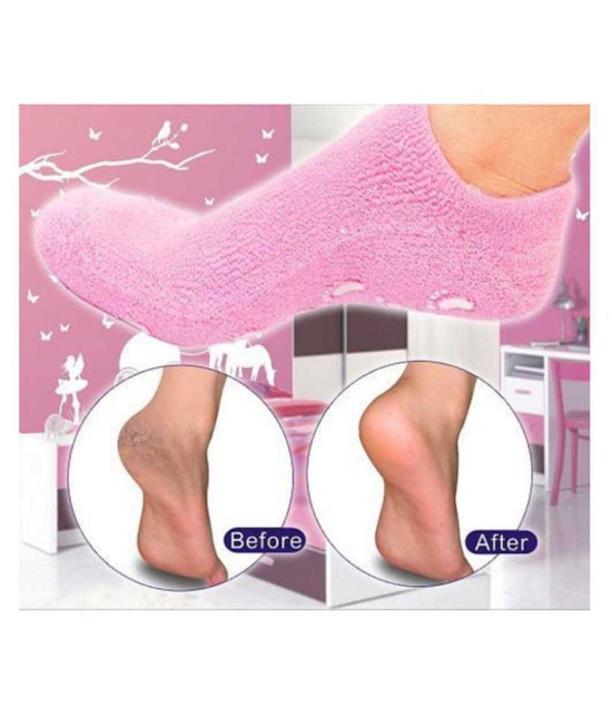 ME Spa Gel Socks For Skin Repair Cracked Heel Moisturizing Treatment - Pair (2 Pcs) - None