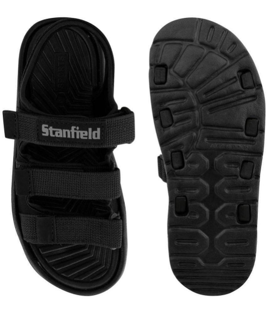 Stanfield - Black Men's Sandals - None