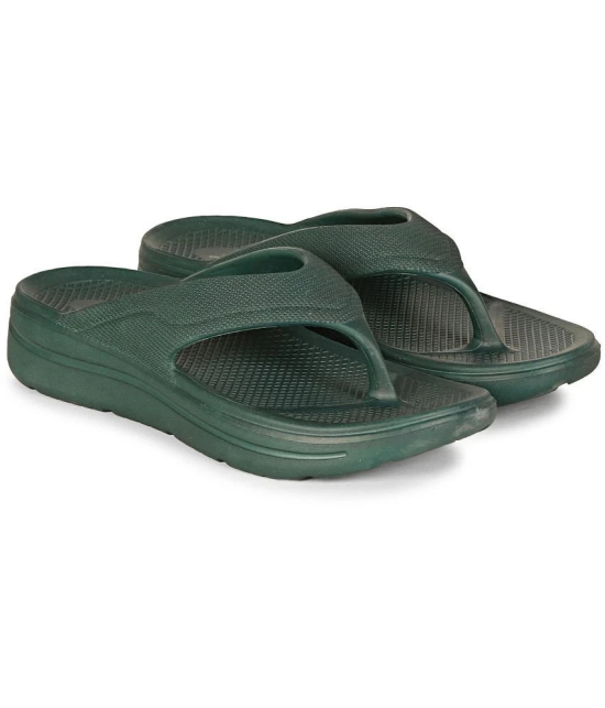 Stanfield Green Mens Thong Flip Flop - None