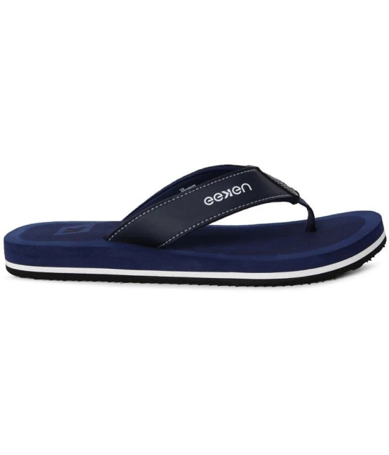 Paragon Navy Mens Thong Flip Flop - None