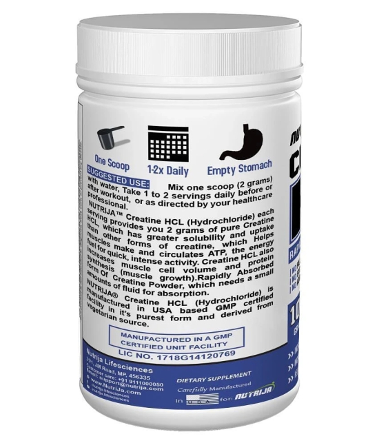 NUTRIJA CREATINE HCL POWDER- 100 gm