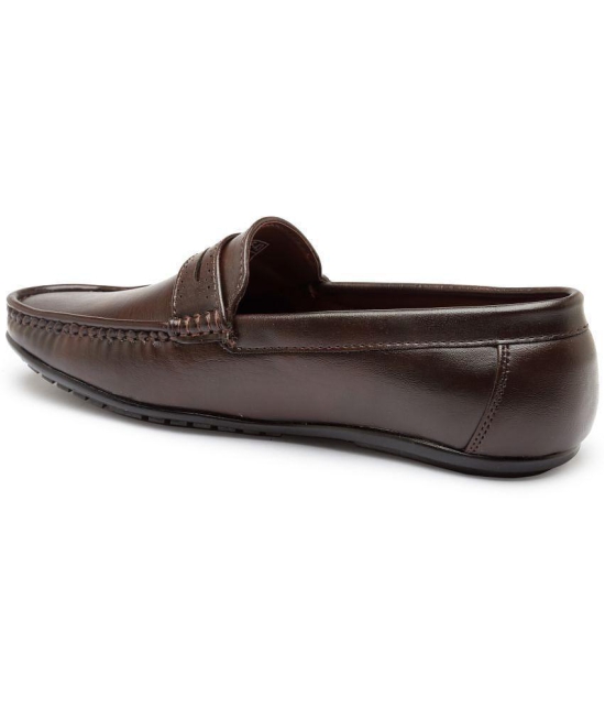 Action - Brown Men's Mocassin Formal Shoes - None