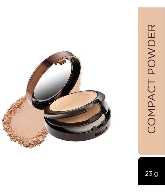 Seven Seas HD Oil Control 2 in 1 Matte Compact Powder | Compact Powder for Face Makeup (Natural)