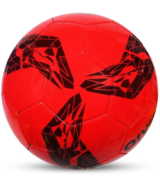 Aivin - Red Rubber Football ( Pack of 1 ) - 5