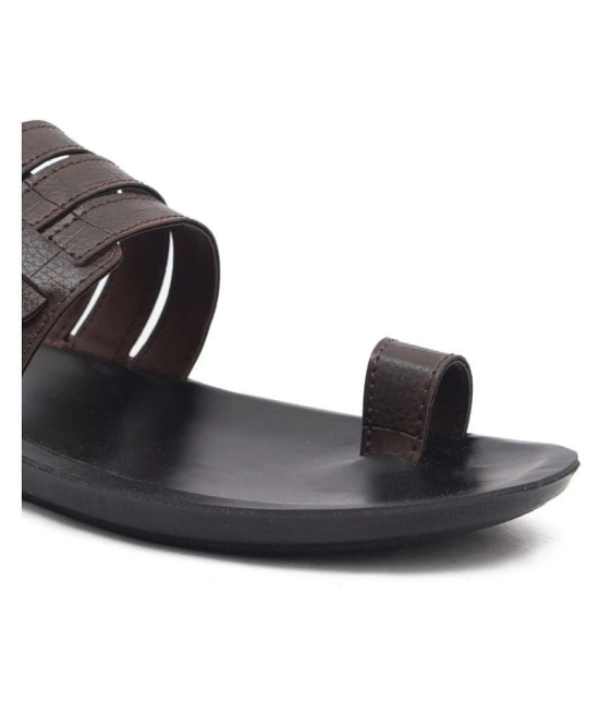 ASIAN Brown Flip Flops - 9