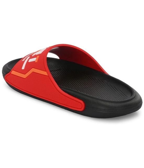 Aadi Red Mens Slide Flip Flop - None