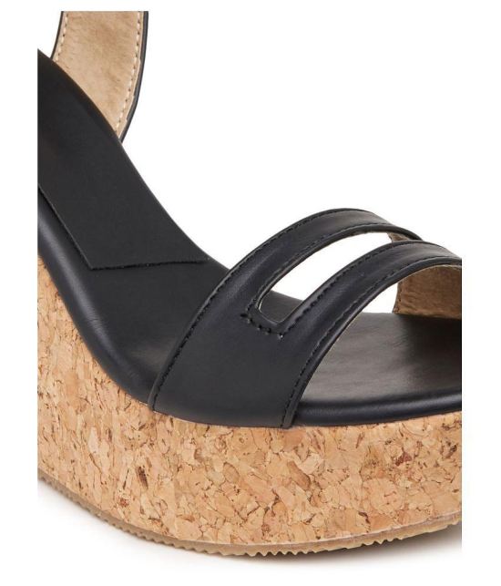 MARC LOIRE -  Black Women's Wedges Heels - 4