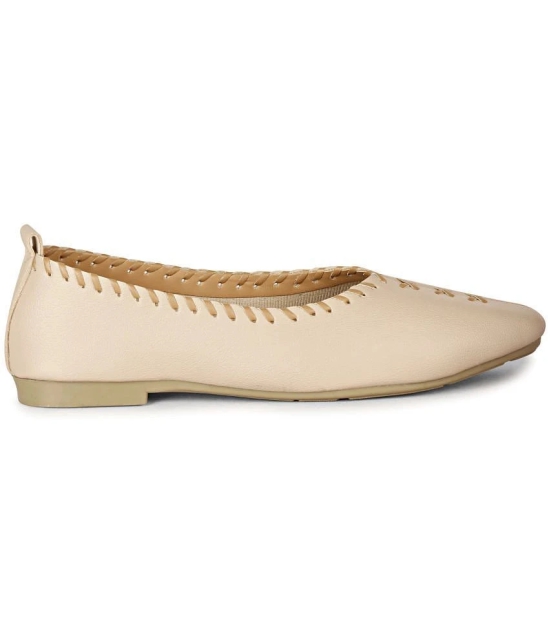 Saheb Peach Womens Casual Ballerinas - None