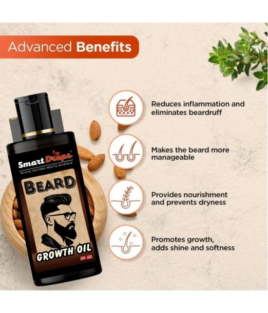 Smartdrops Others Growth And Softness Beard Oil 50 ml